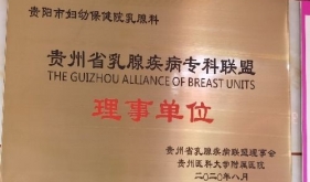 贵州省乳腺疾病专科联盟