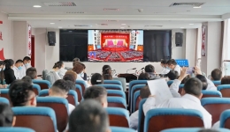 贵阳市妇幼保健院组织全体党员干部职工收看党的二十大开幕会直播